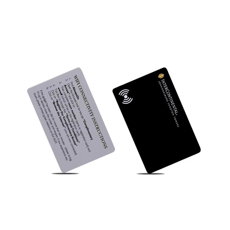 Low Price hotel key card 13.56Mhz RFID hotel door lock card Access Control card