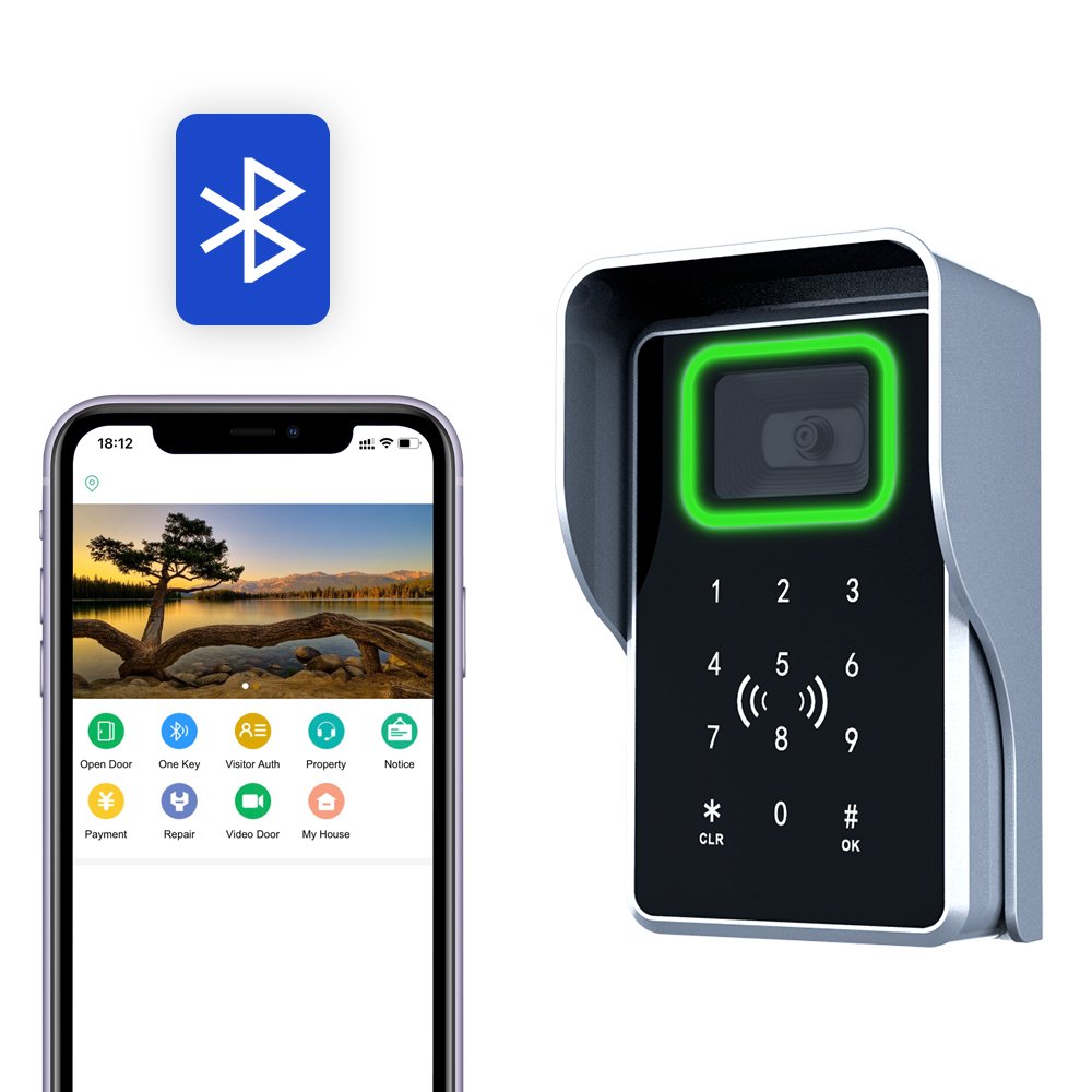 Thinmoo Ethernet RJ45 /4G QR code card reader remote App apartment door QR code access controller Q330