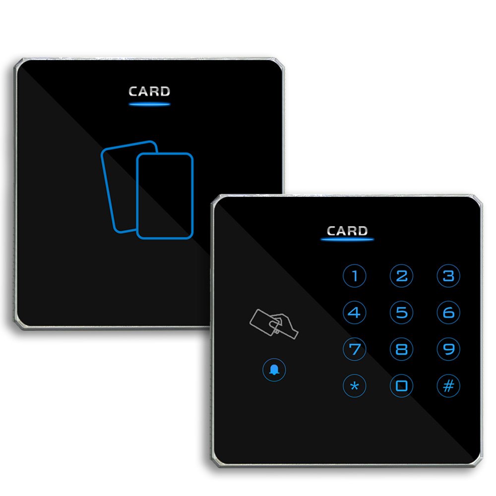 New Ultrathin Metal Waterproof RFID Card Access Control Card Reader 13.56Mhz IC Card Door Access Control System