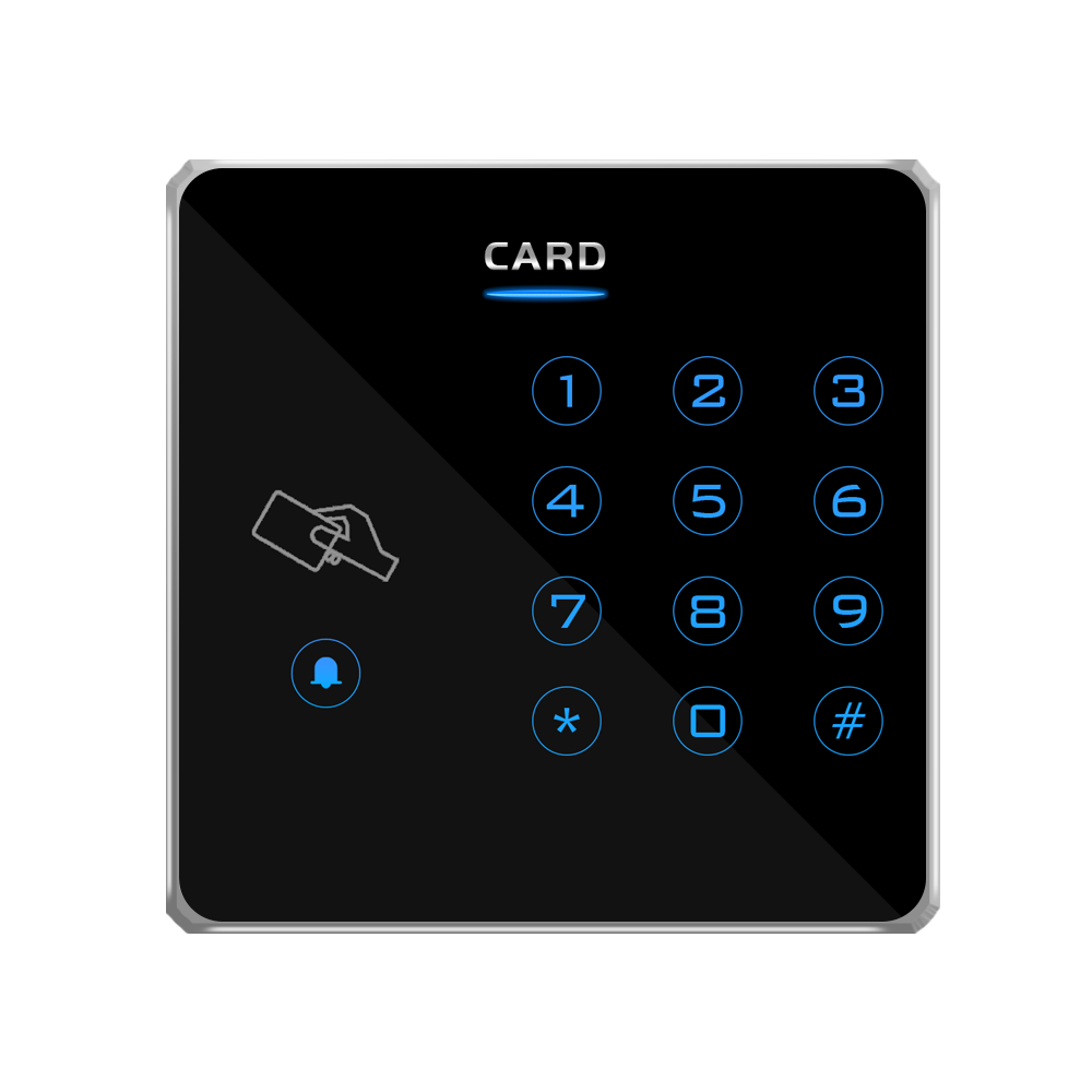 New Ultrathin Metal Waterproof RFID Card Access Control Card Reader 13.56Mhz IC Card Door Access Control System