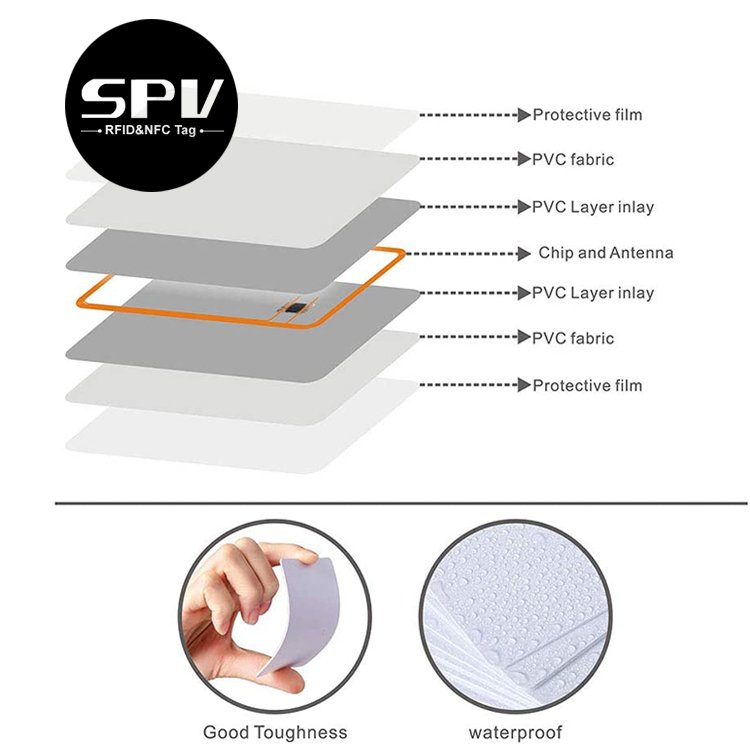 Printable Blank Student Card PVC 125Khz TK4100 RFID Chip ID School Access Control Card