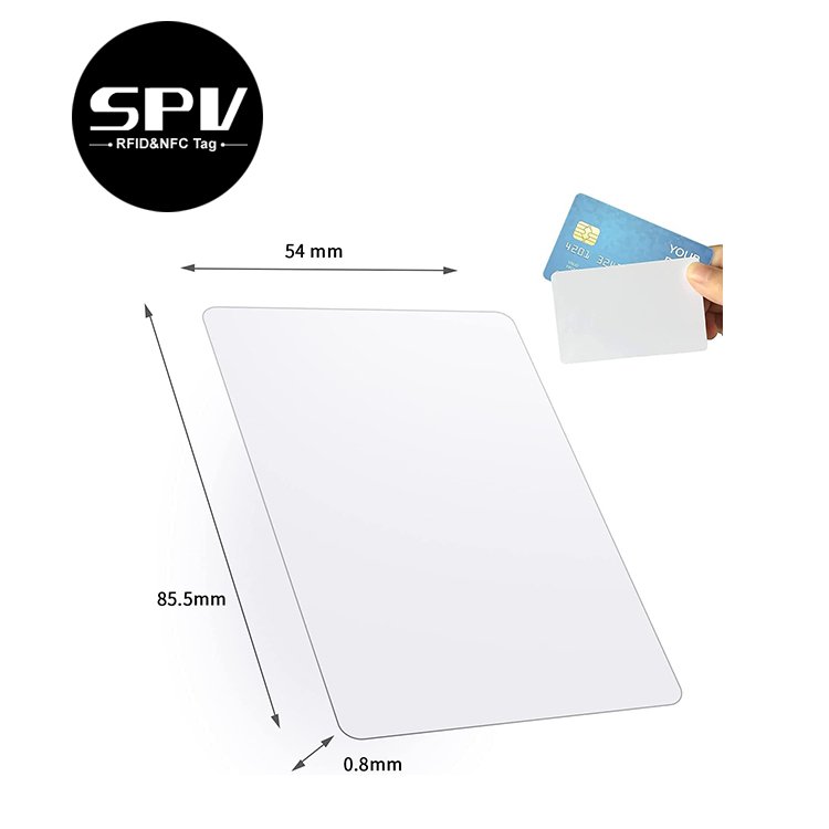 Printable Blank Student Card PVC 125Khz TK4100 RFID Chip ID School Access Control Card