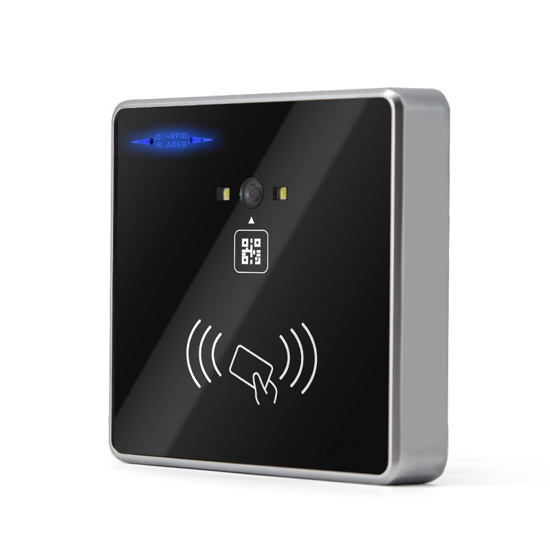 Customized nfc qr code reader RFID outdoor Access Control Card Reader UHF reader