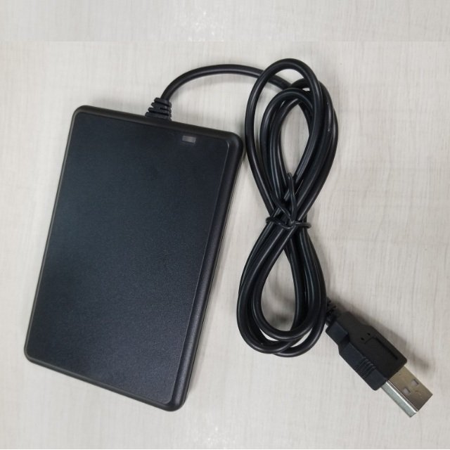 Desktop RFID Reader 125kHz Proximity Card Reader with USB Interface