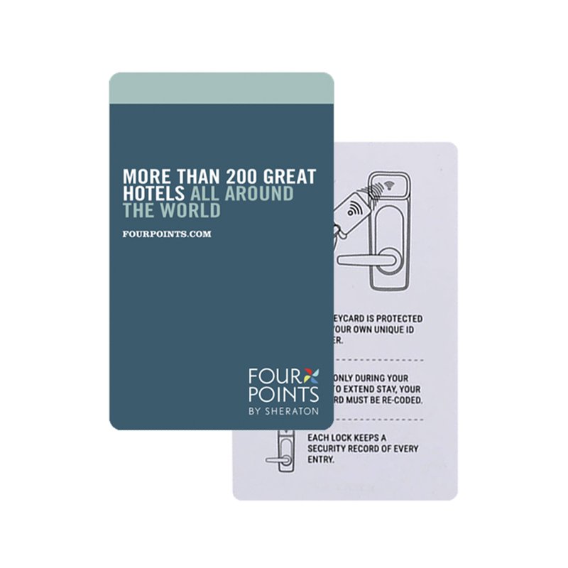 RFID PVC Plastic 13.56Mhz NFC Hotel Door Room Card Contactless Access Control Hotel Key Card