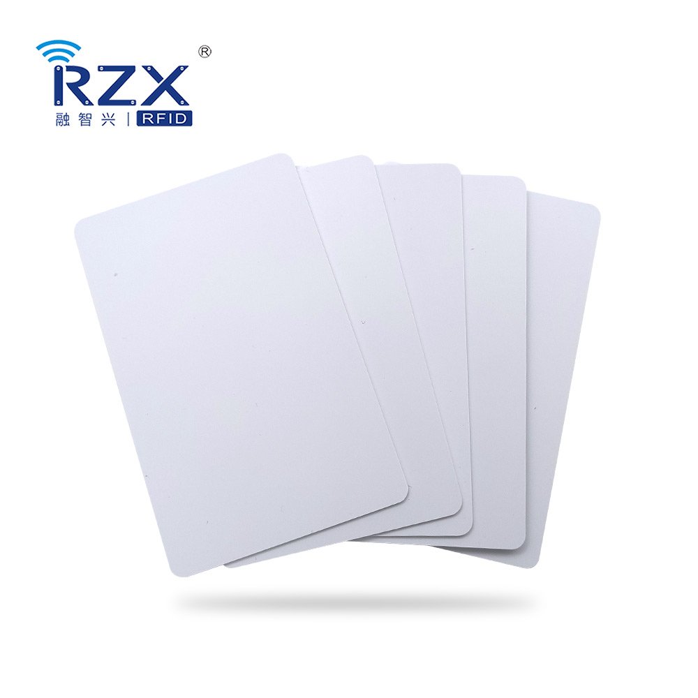 Programmable URL 13.56MHz RFID Business Cards 504 byte NTAG 215 NFC PVC Blank Card