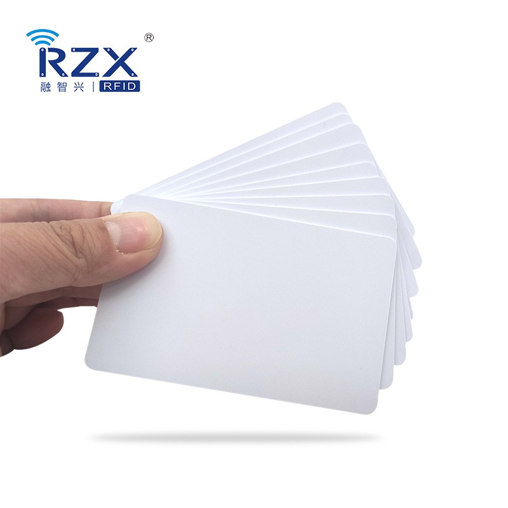Programmable URL 13.56MHz RFID Business Cards 504 byte NTAG 215 NFC PVC Blank Card