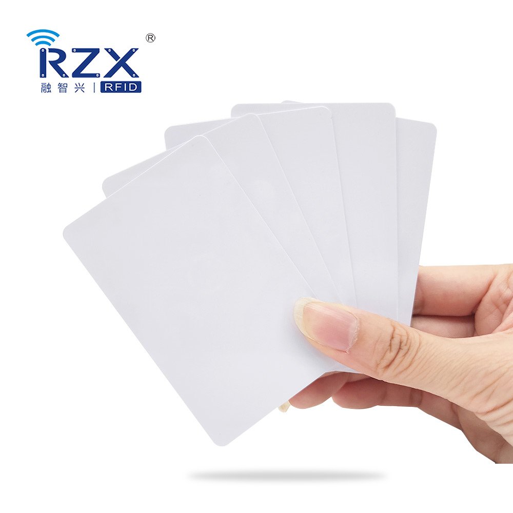 Programmable URL 13.56MHz RFID Business Cards 504 byte NTAG 215 NFC PVC Blank Card