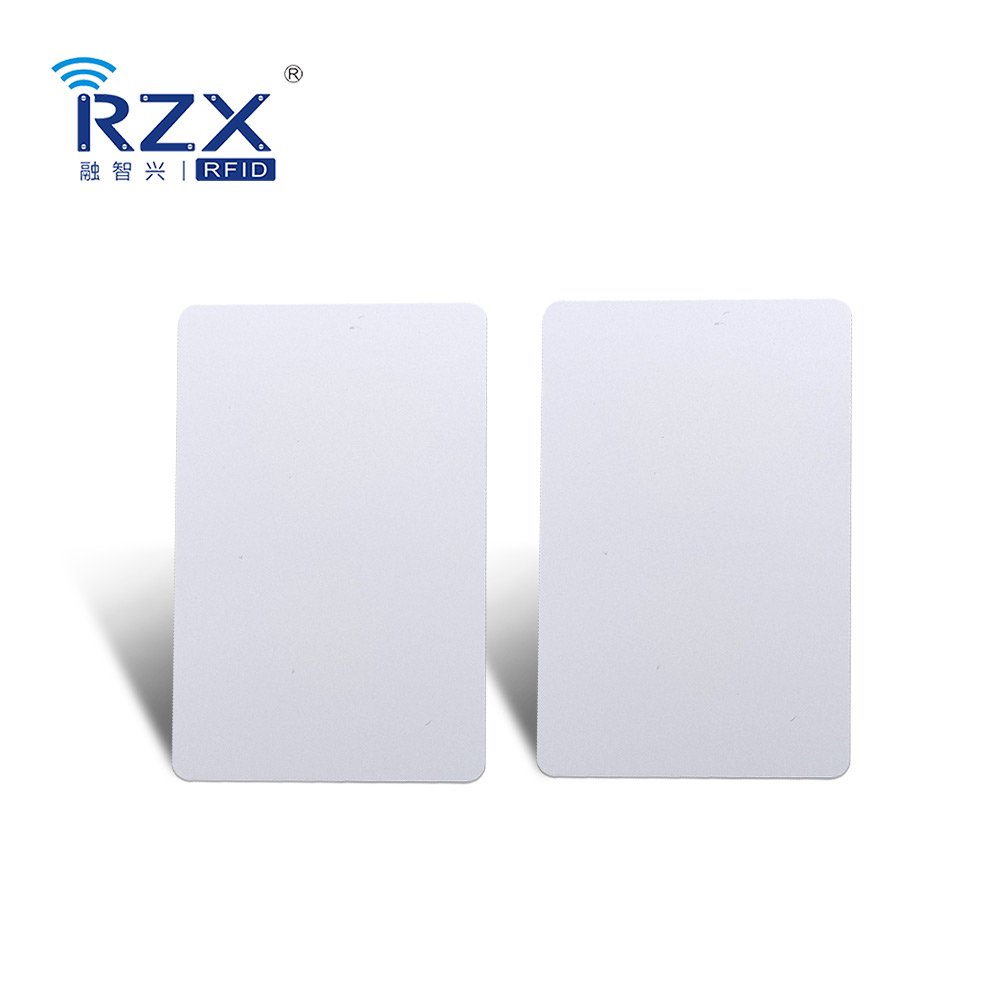 Programmable URL 13.56MHz RFID Business Cards 504 byte NTAG 215 NFC PVC Blank Card