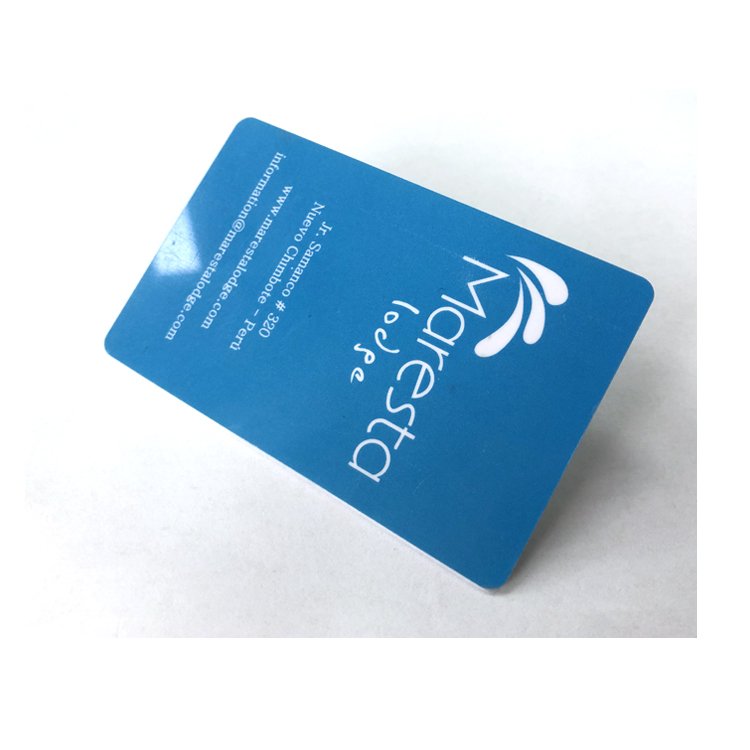 Printable Pvc Blank HF 13.56mhz NFC Smart Card Key Card In Access Control PVC RFID Card