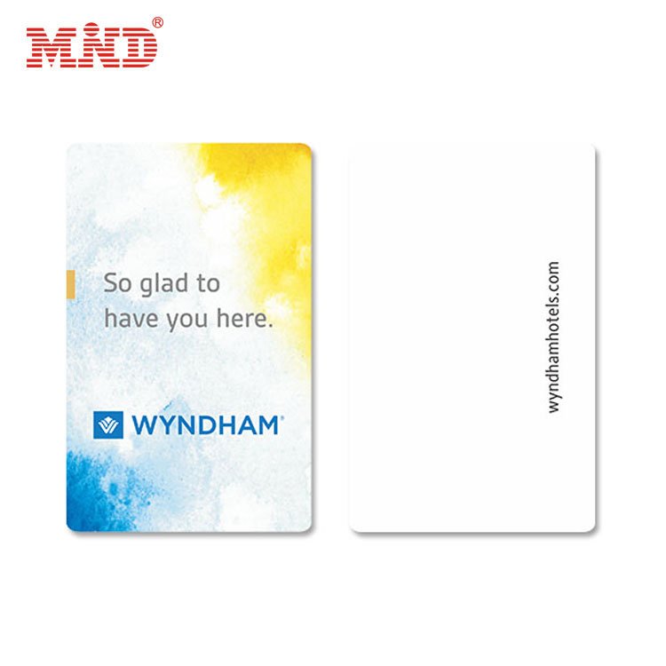 Customized Encrypted Smart NFC MIFARE Ultralight EV1 Key Card 13.56Mhz MIFARE Classic 1K Access Control PVC RFID Hotel Key Card