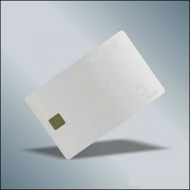 Factory Price CR80 Smart Card Plain Chip Card PVC Blank Printable ID Card