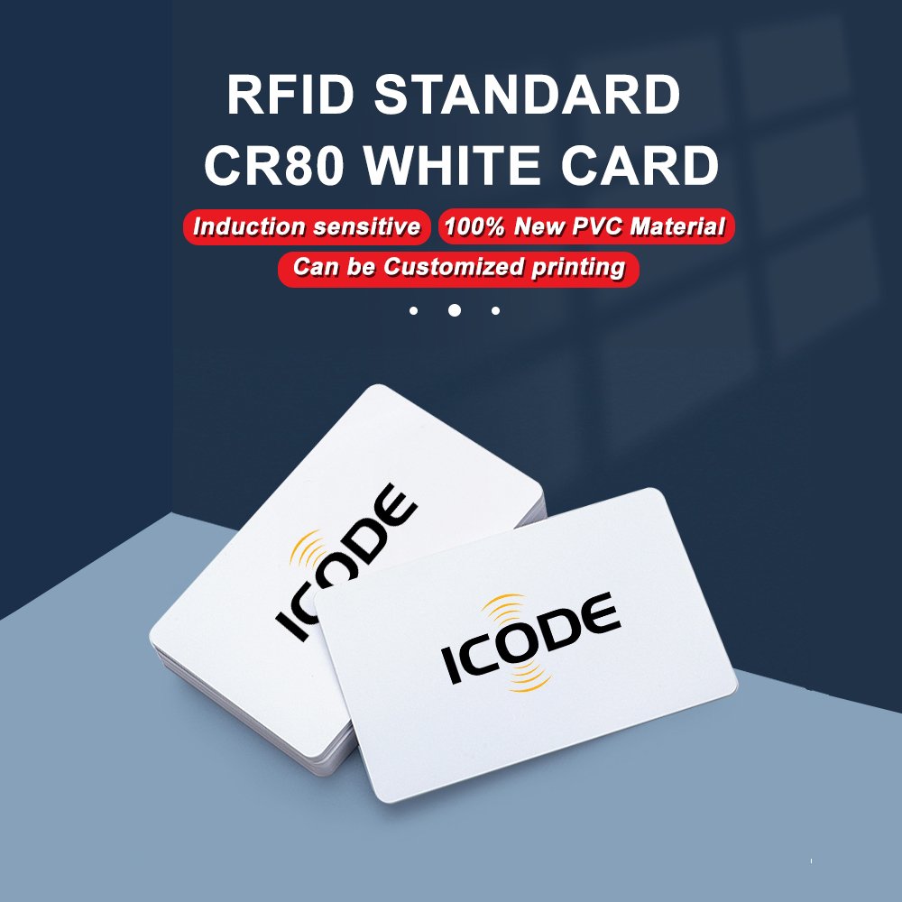ICODE SLI-X RFID Cards Smart PVC Card Proximity Blank IC card for Access control
