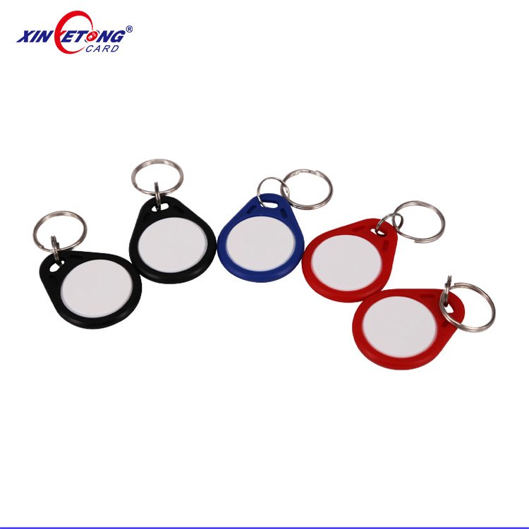 ID Card Chip EM 4100 RFID Tag Keyfob Access Control RFID Keychain Rings RFID Smart Keyfob