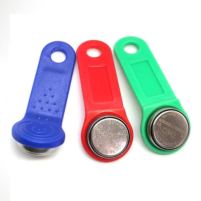 access control key fob leather sockets lector thermochron dallas tm ibutton card 1990a-f5 key lector