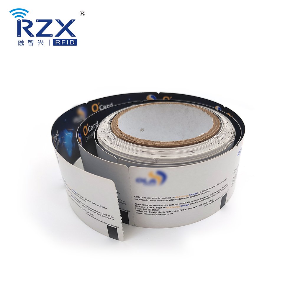 ECO-Friendly Paper 13.56MHz FM11RF08 Cards RFID Paper Card