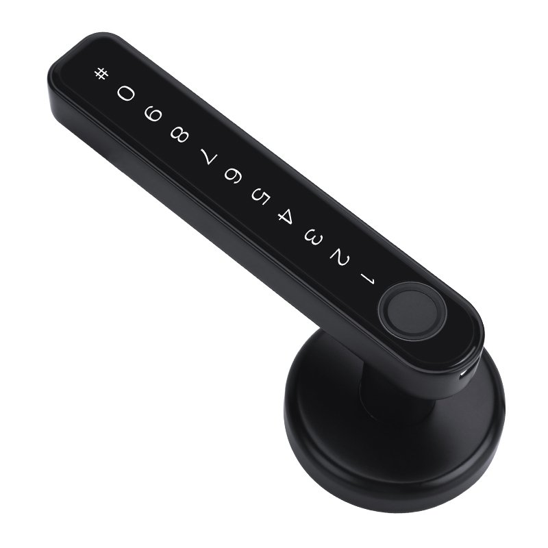 High security electric door lock, smart lock, keyless, easy installation, fingerprint APP recording wooden door lock