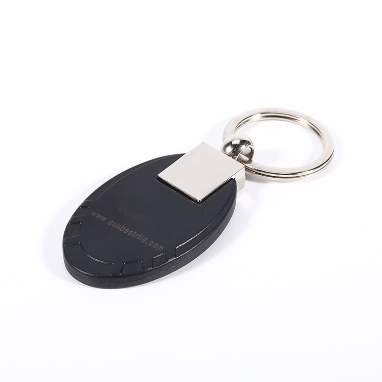 ABS RFID Keyfob TK35 Oval Waterproof LF HF rfid keychain Smart Card Tag