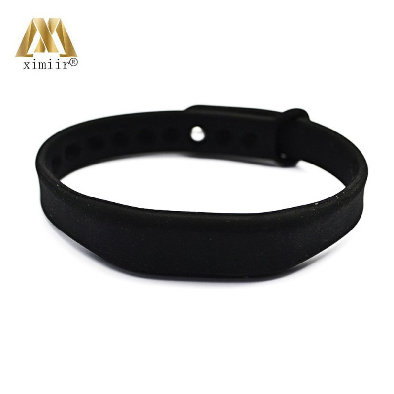 10pcs/lot TK4100 RFID Smart Wristband Silicone Electronic Bracelet Wrist Band Door Access Control Card