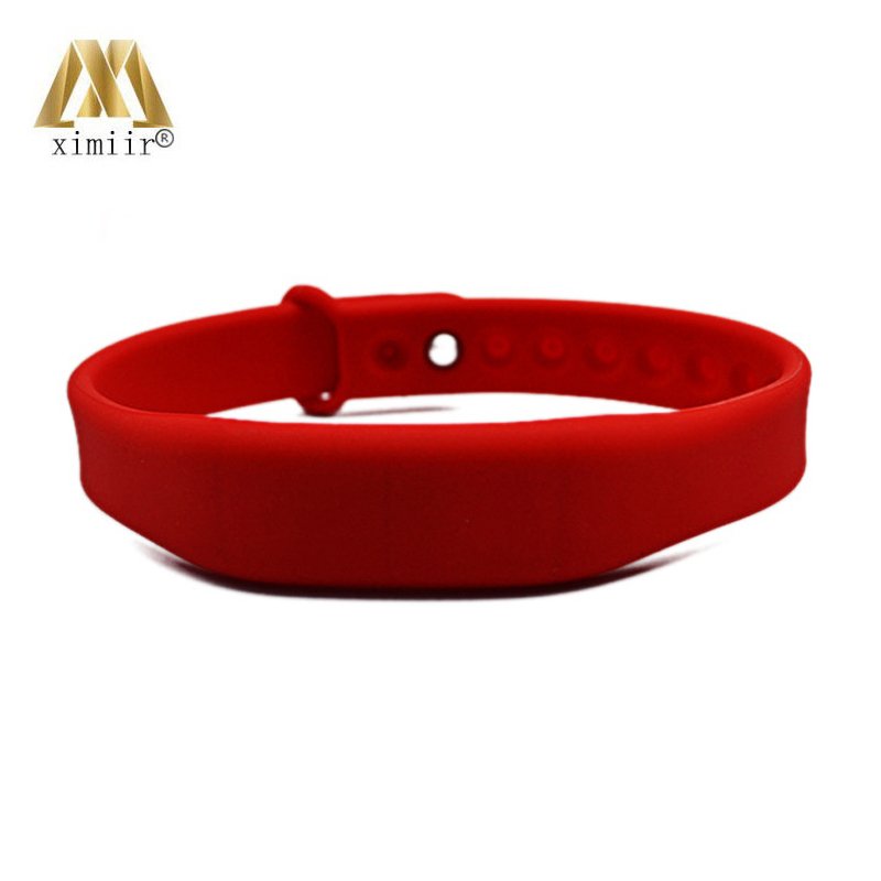 10pcs/lot TK4100 RFID Smart Wristband Silicone Electronic Bracelet Wrist Band Door Access Control Card