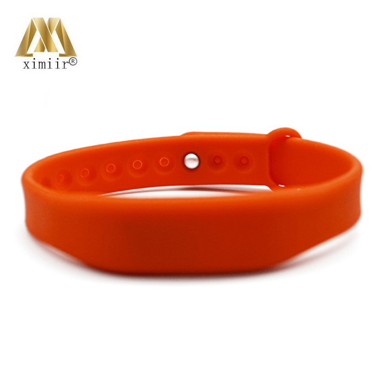 10pcs/lot TK4100 RFID Smart Wristband Silicone Electronic Bracelet Wrist Band Door Access Control Card