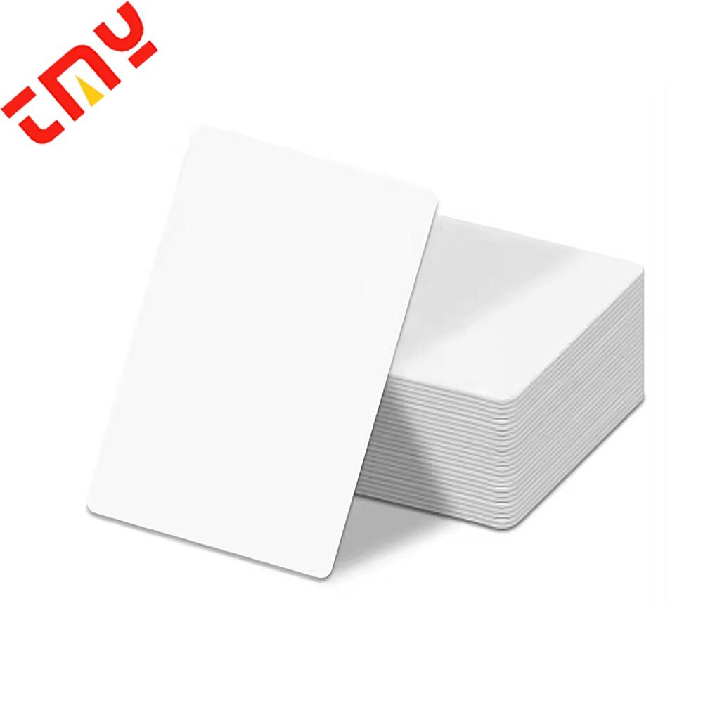 Factory Price Custom White Matte Blank Sublim PVC Inkjet Membership Student Business Id Printable Plastic Card