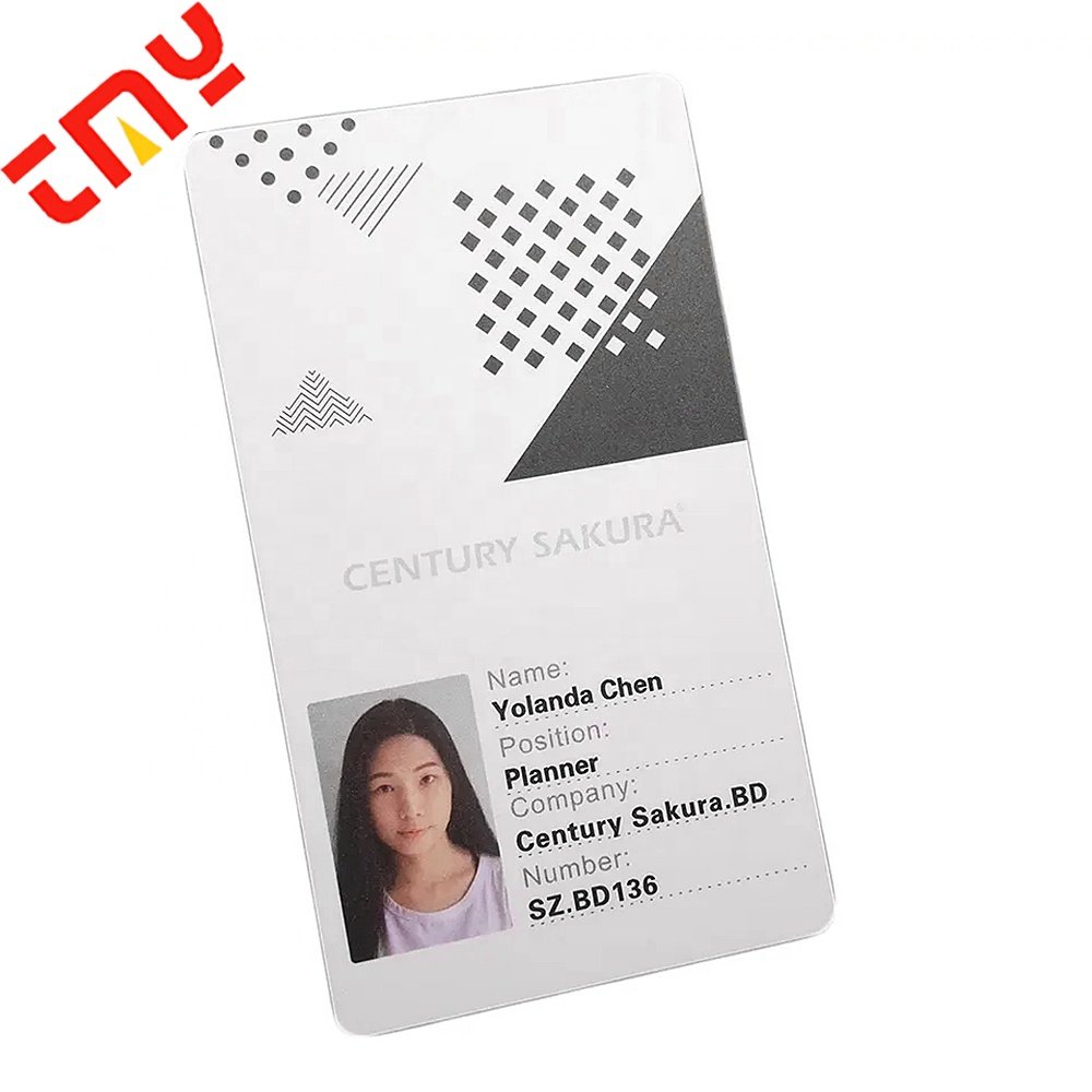 Factory Price Custom White Matte Blank Sublim PVC Inkjet Membership Student Business Id Printable Plastic Card