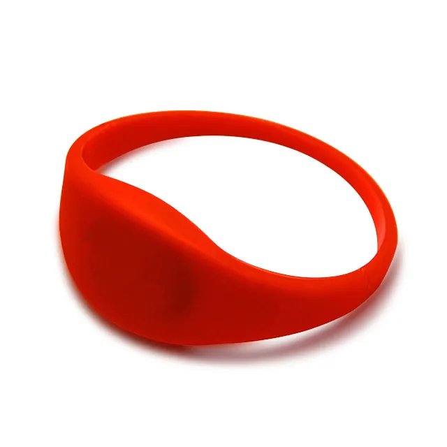 Waterproof NFC Silicone Wristband Passive RFID Silicone Bracelet Payment 13.56Mhz NFC Bracelets Wristband