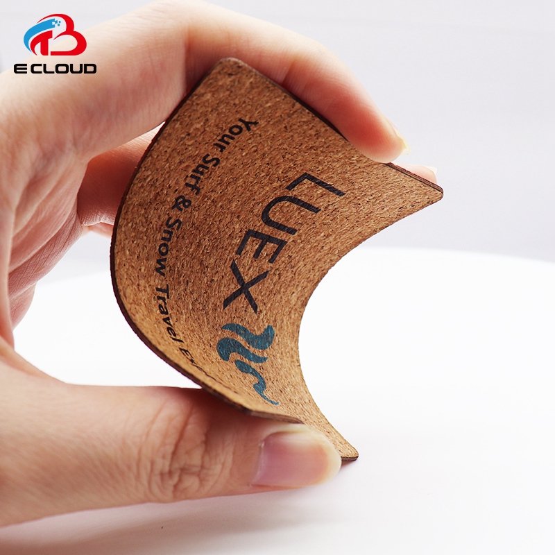 13.56Mhz Ntag213 Access Control Card RFID Wooden Key Card Flexible Soft Wood NFC chip Card