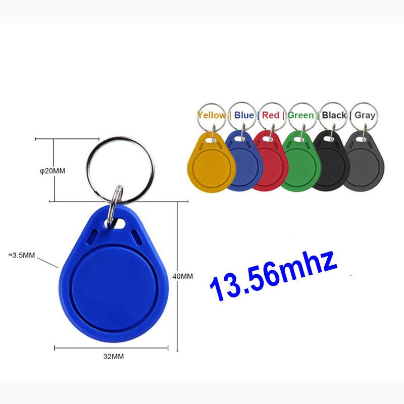 Key Buckle Access Card Ic-cuid Buckle Attendance Community Property Cuid Card Card Access Control System