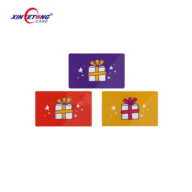 High Quality Printable PVC HF 13.56MHZ CR80 85.5*54mm or Customized Size Smart RFID Chip NFC Card
