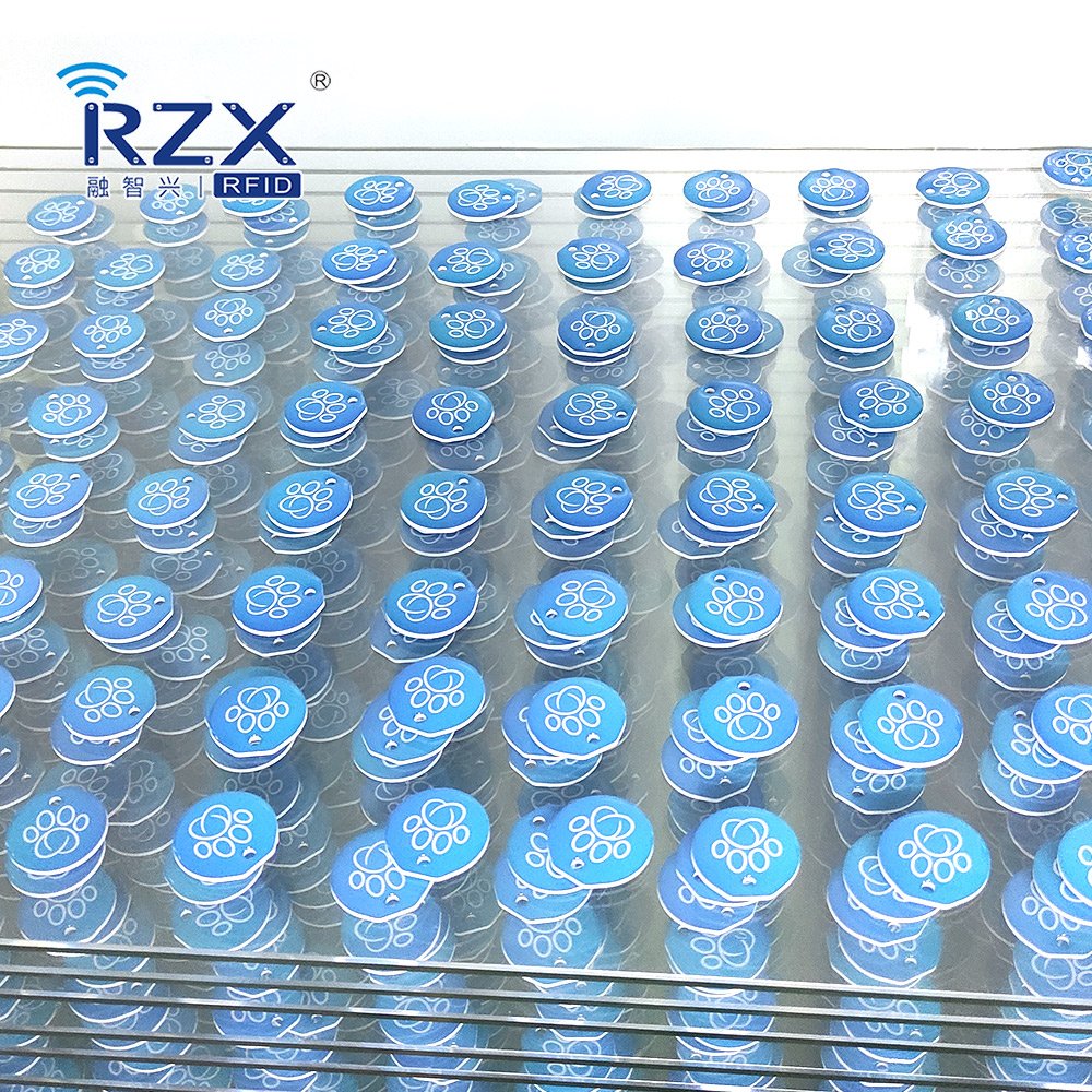 Customized Logo Size Waterproof Both Sides Epoxy Card Key Chain for Social Cards Club card