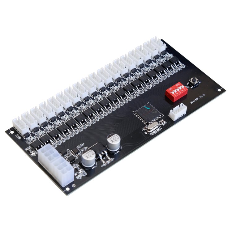 RS485 Intelligent Access Control System 12V 24V Electronic Cabinet Lock Control PCB Board Waterproof IP/TCP Customizable Logo
