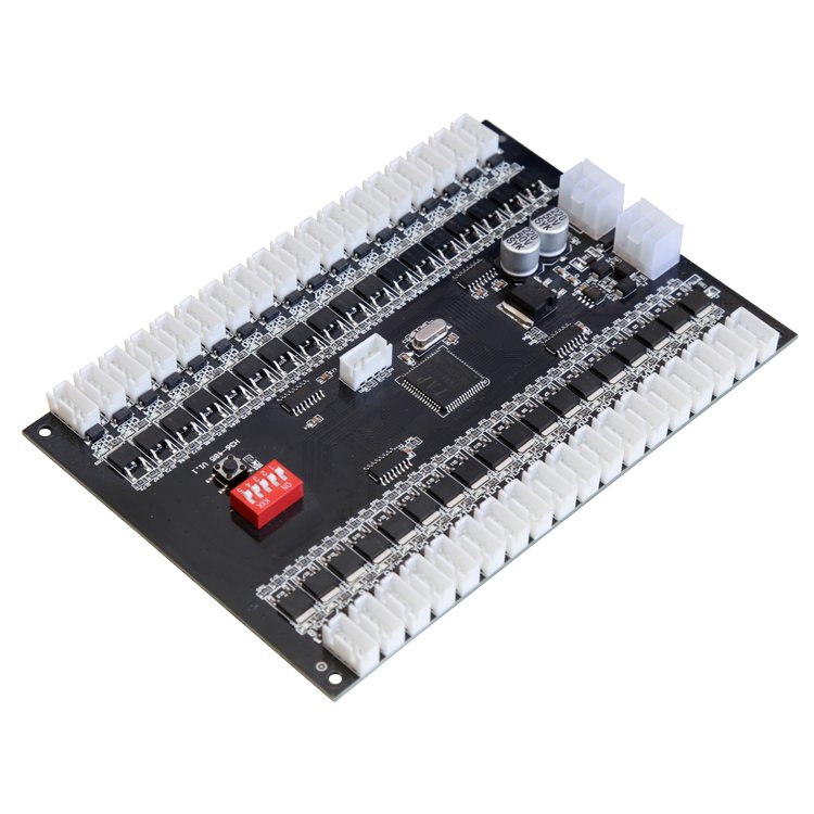RS485 Intelligent Access Control System 12V 24V Electronic Cabinet Lock Control PCB Board Waterproof IP/TCP Customizable Logo