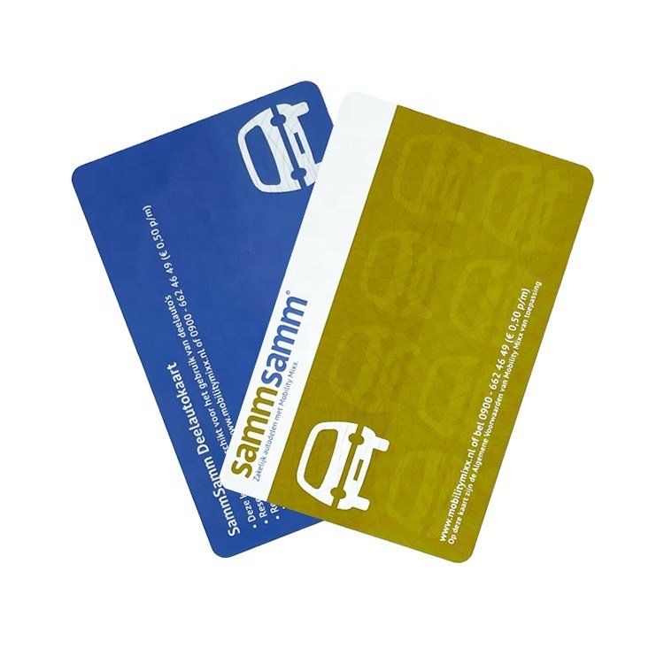 Factory Custom Plastic 13.56Mhz PETG MIFARE 1k RFID Card NFC Digital Business Card for Access Control