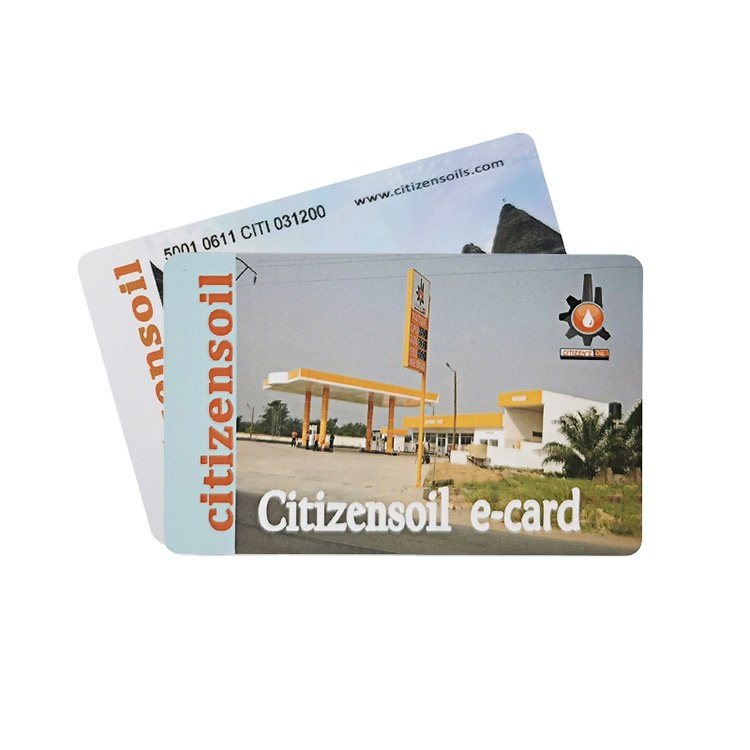 Factory Custom Plastic 13.56Mhz PETG MIFARE 1k RFID Card NFC Digital Business Card for Access Control