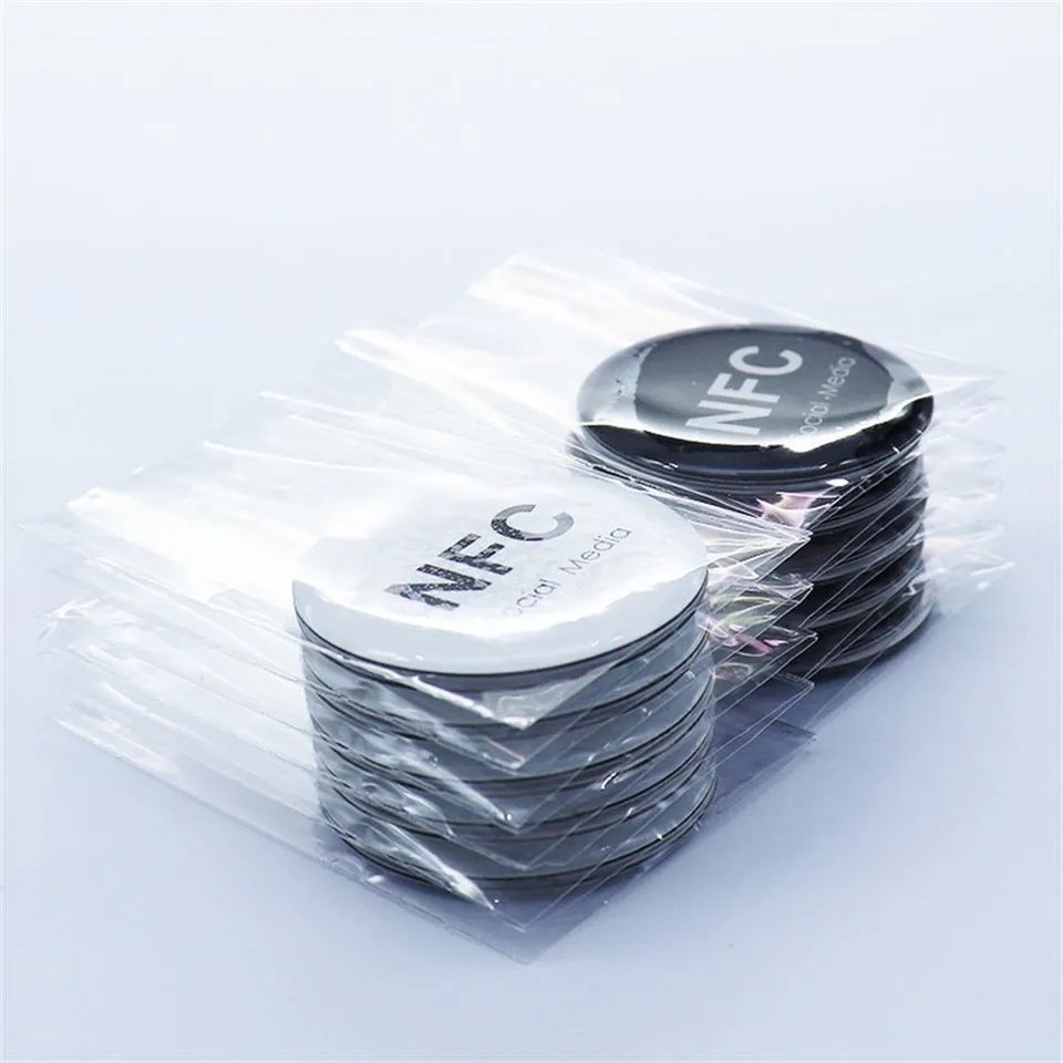 Nfc Pet Dog Tag Rfid Identification Tags Ic Access Control Card Dripping Cards Pet Management Chip Production