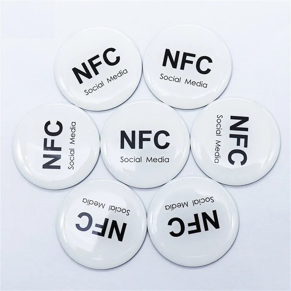 Nfc Pet Dog Tag Rfid Identification Tags Ic Access Control Card Dripping Cards Pet Management Chip Production