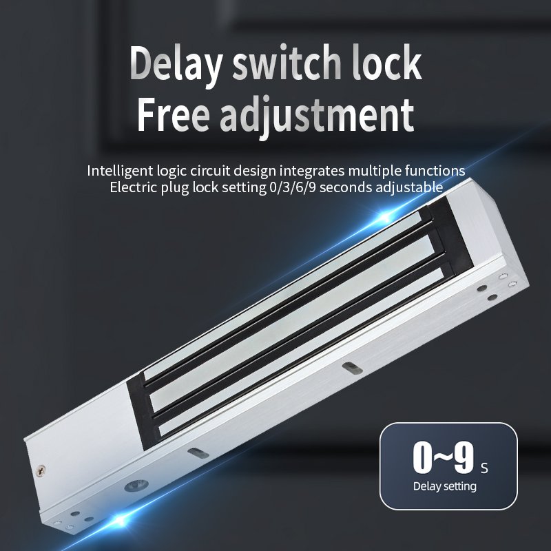 Indoor Security Smart Access Control System Single Door Magnetic Lock 280kg/600lbs Electric Electromagnetic Lock