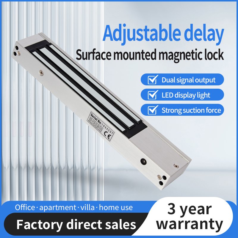 Indoor Security Smart Access Control System Single Door Magnetic Lock 280kg/600lbs Electric Electromagnetic Lock
