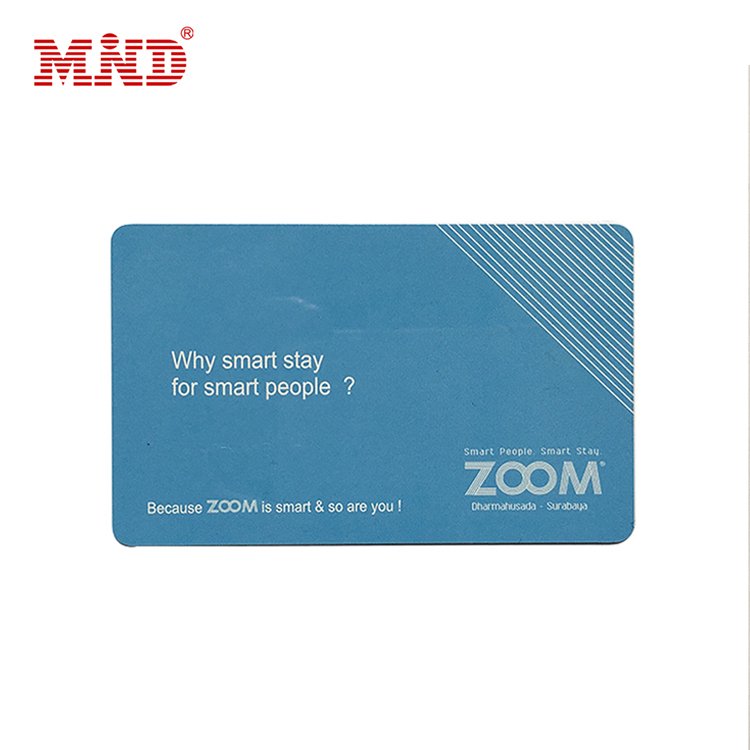 Standard Size CR80 4 Color Printed RFID Hotel Lock Key Card NTAG 213 NTAG 215 NTAG 216 Hotel Key Card