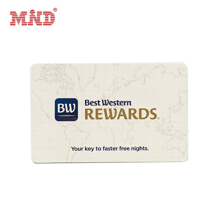 Standard Size CR80 4 Color Printed RFID Hotel Lock Key Card NTAG 213 NTAG 215 NTAG 216 Hotel Key Card