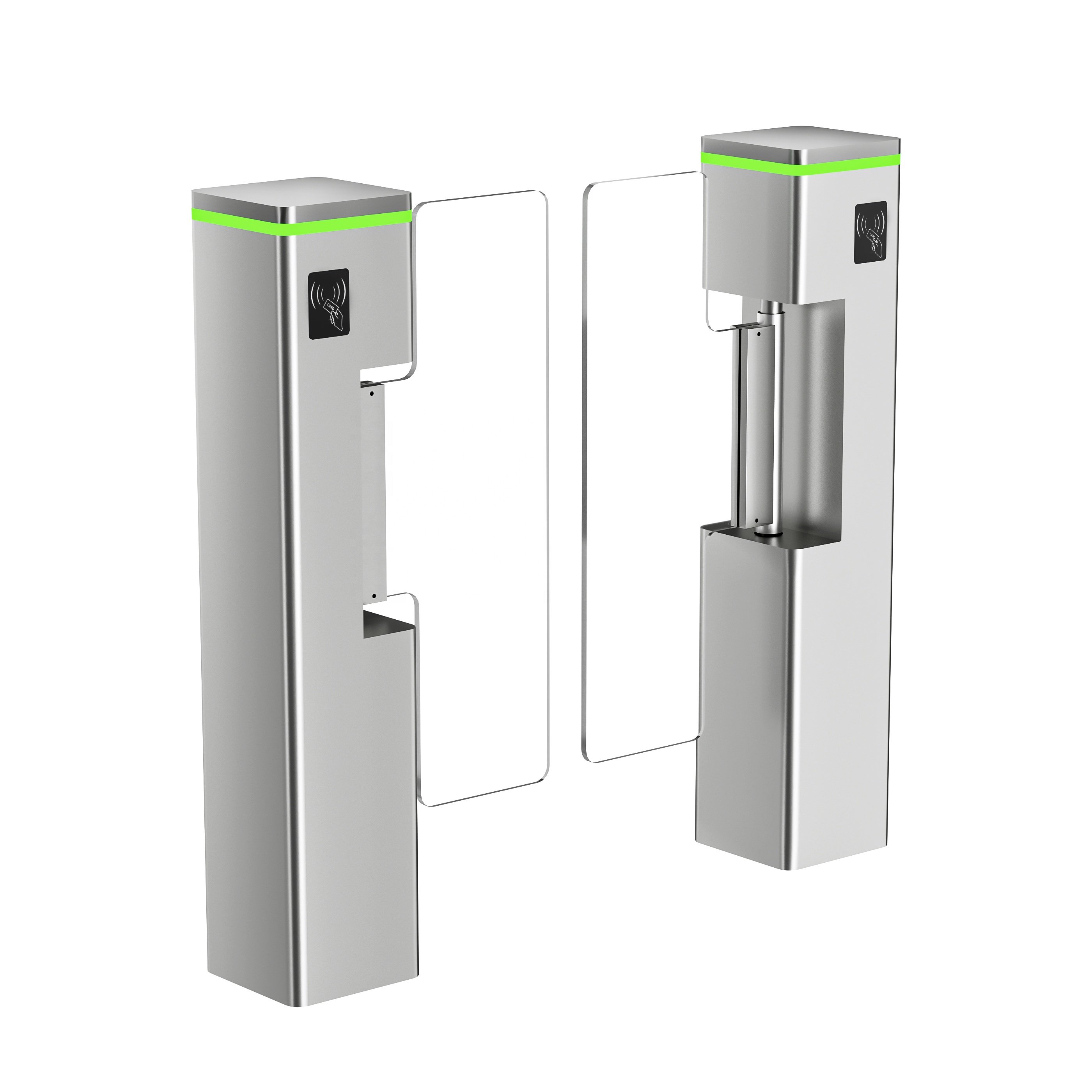 Multifunctional Swing Turnstile Gate Access Control Swing Turnstile Barrier Speed Turnstile Swing Barrier Gate For Supermarket