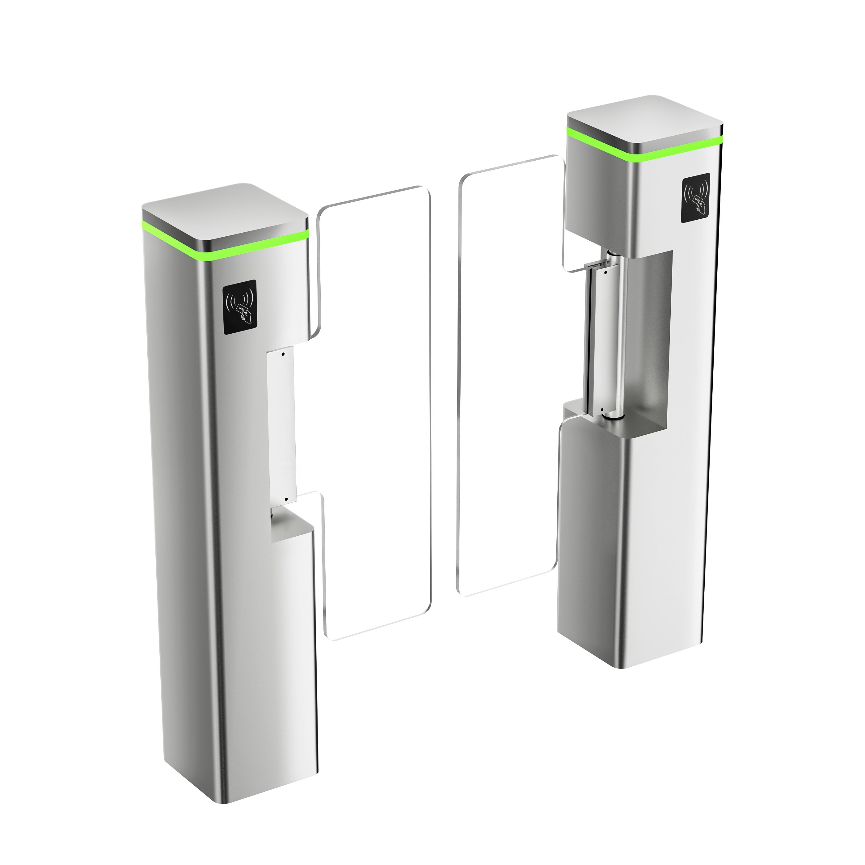Multifunctional Swing Turnstile Gate Access Control Swing Turnstile Barrier Speed Turnstile Swing Barrier Gate For Supermarket