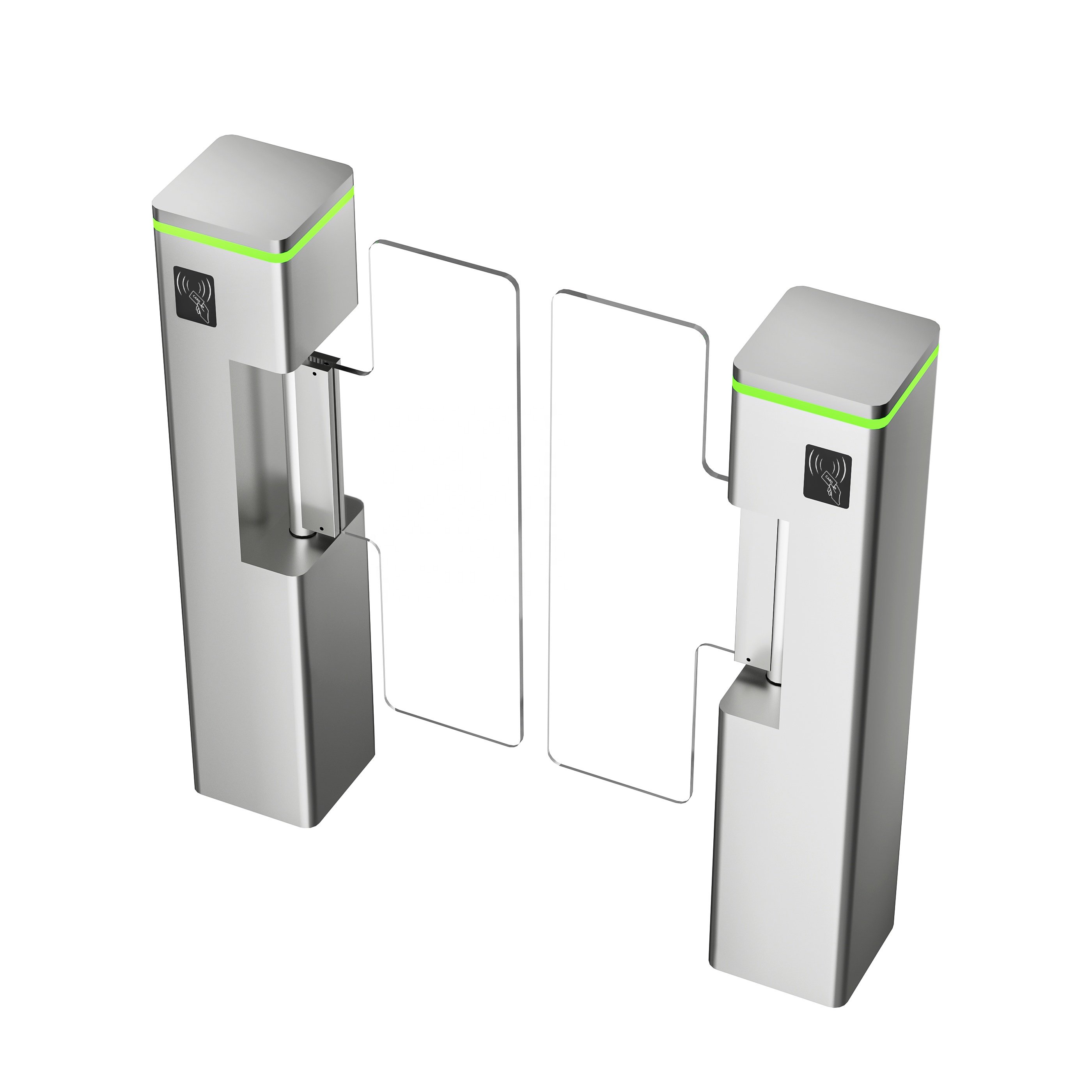 Multifunctional Swing Turnstile Gate Access Control Swing Turnstile Barrier Speed Turnstile Swing Barrier Gate For Supermarket
