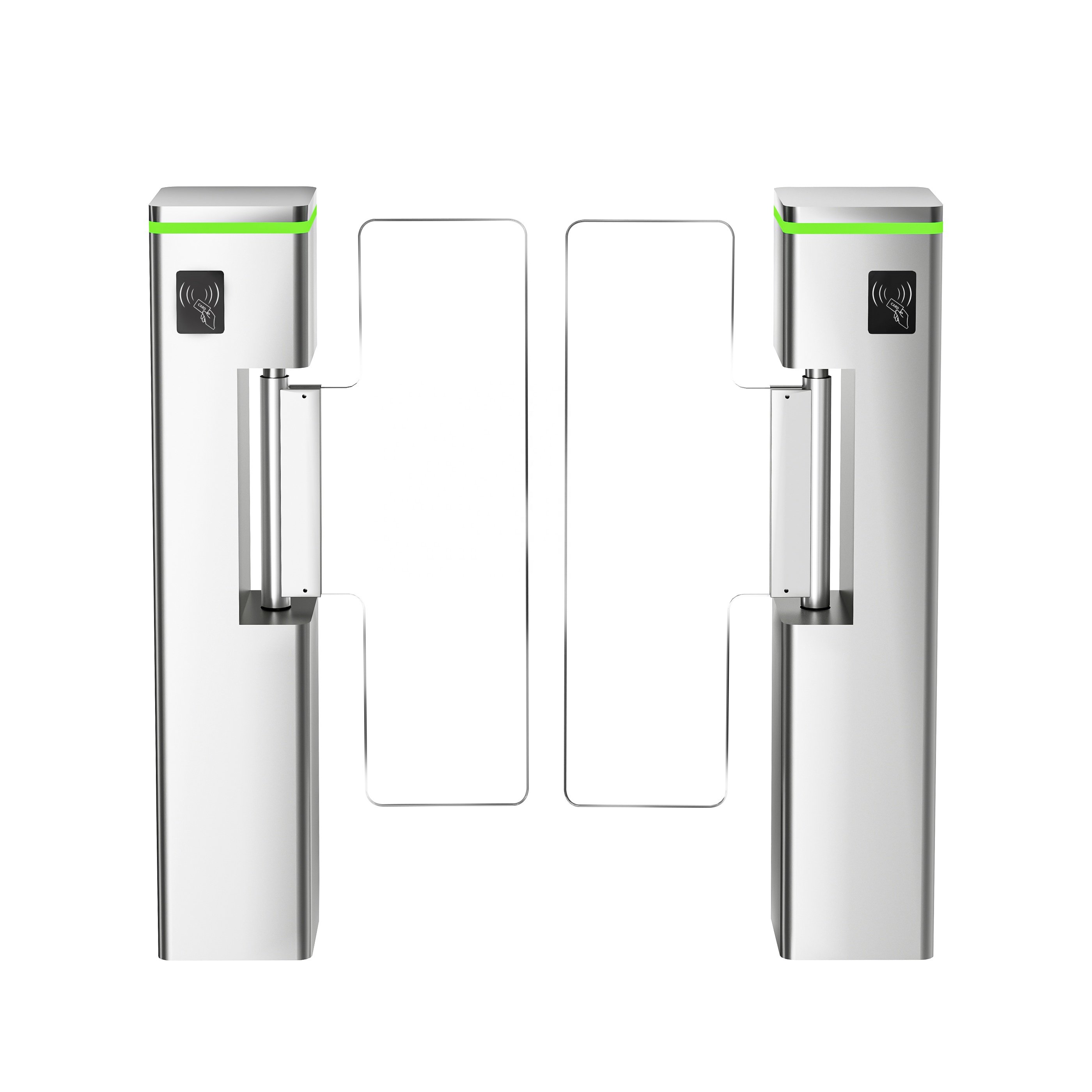 Multifunctional Swing Turnstile Gate Access Control Swing Turnstile Barrier Speed Turnstile Swing Barrier Gate For Supermarket