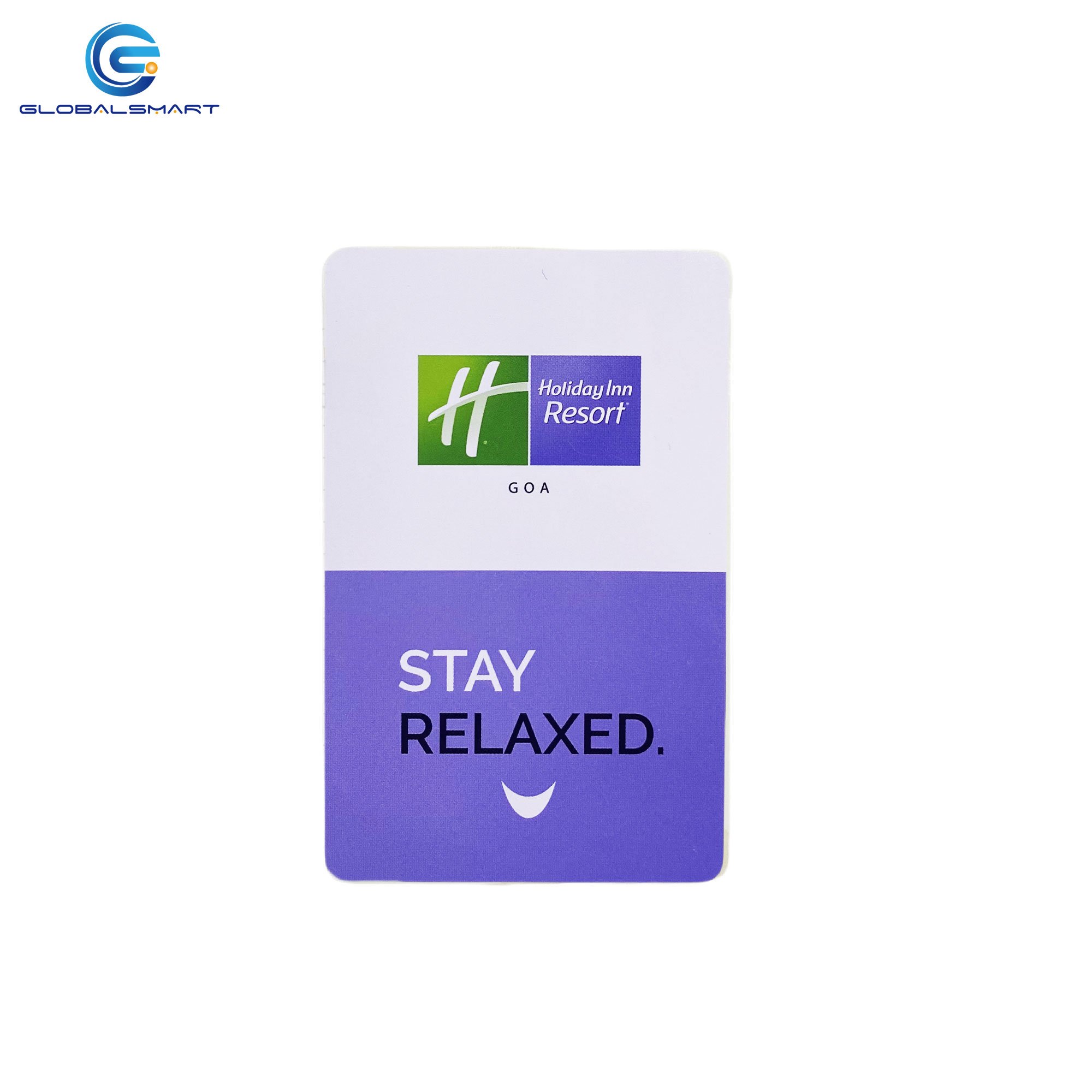 Customized Encrypted Access Control Pvc 13.56mhz Nfc Smart Card Rfid Key Card For Hotel