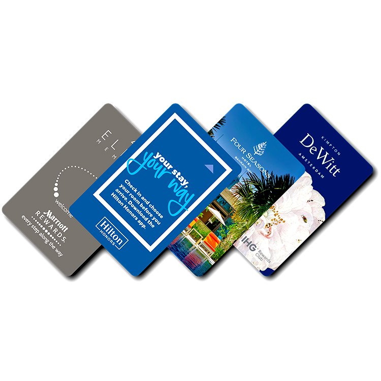 Hotel Key Card With Chip Access Control ID Card For Rfid Keycard Hotel Lock