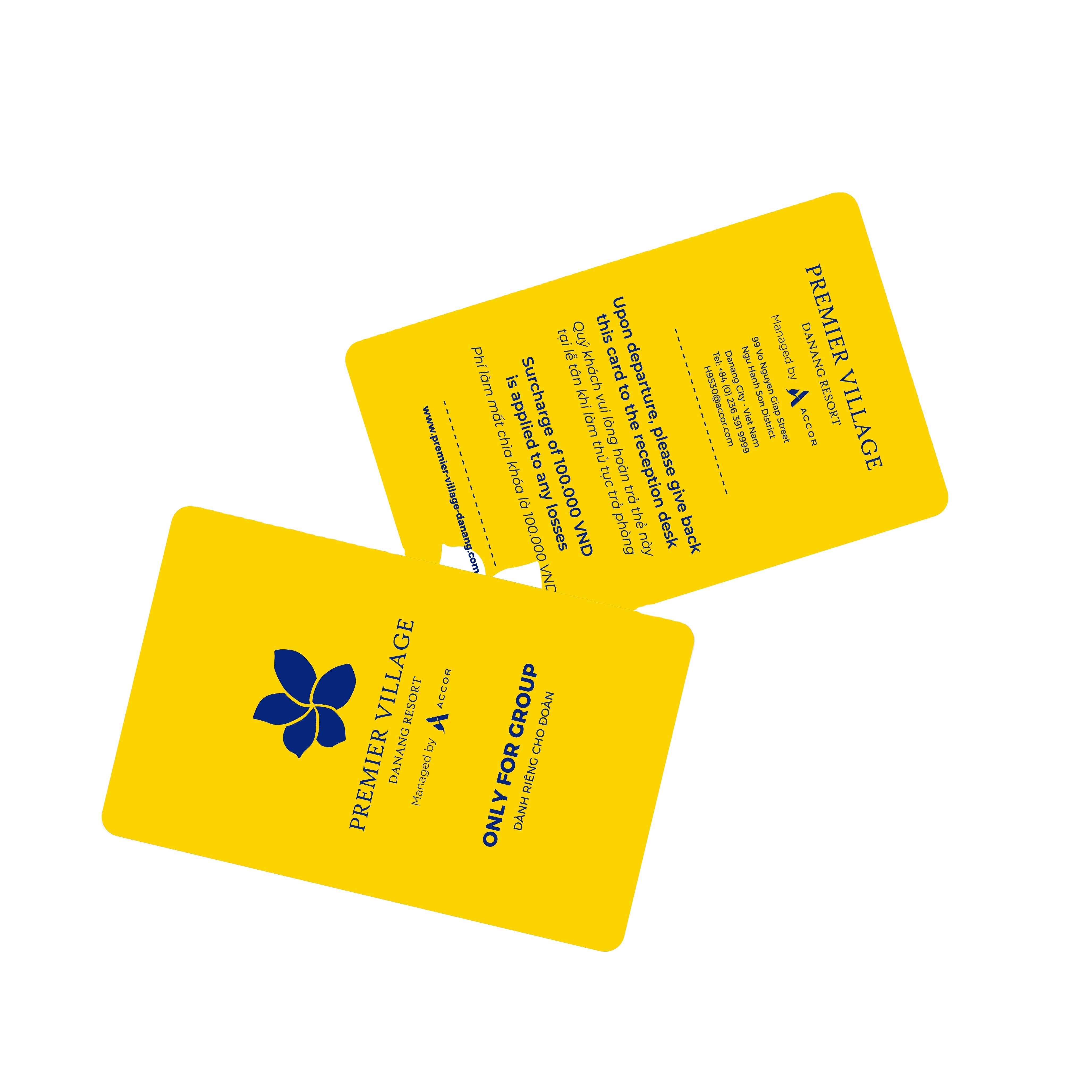 Hotel Key Card With Chip Access Control ID Card For Rfid Keycard Hotel Lock