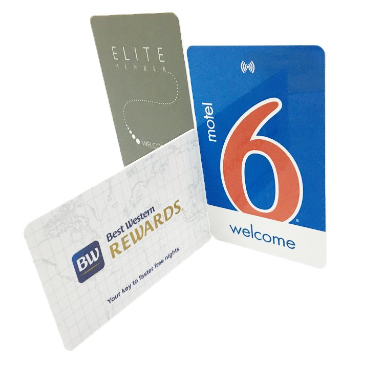 Hotel Key Card With Chip Access Control ID Card For Rfid Keycard Hotel Lock